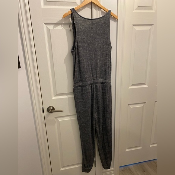 Aerie lounge jumpsuit in charcoal grey! - Picture 2 of 6